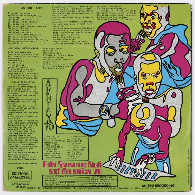 Fela And The Africa 70 | Shakara (1974)